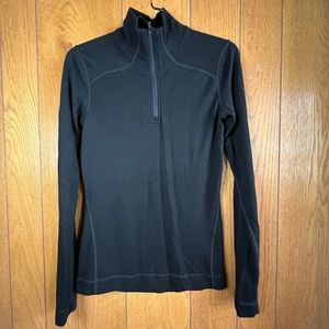 Smartwool long sleeve base layer black size medium